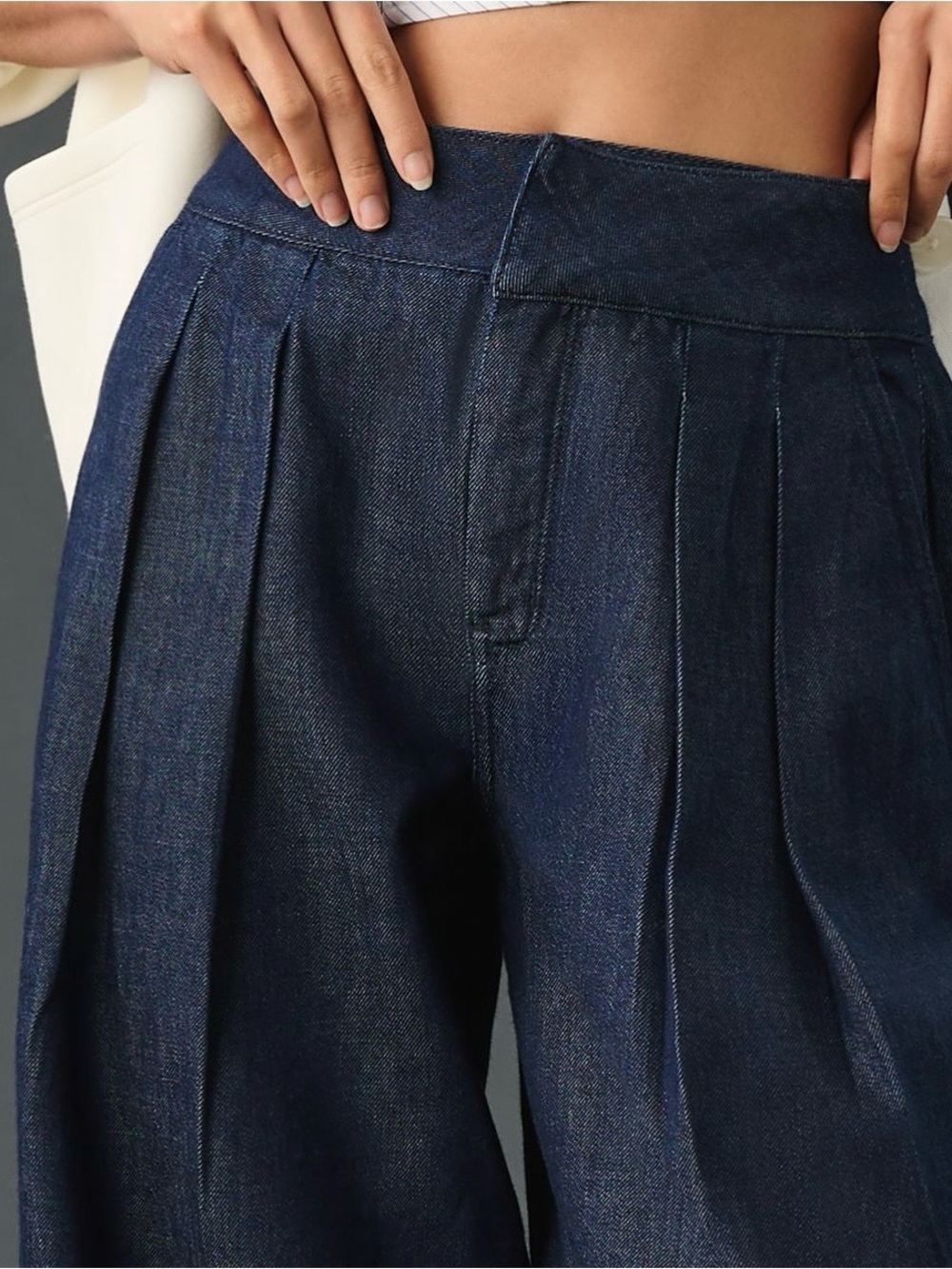 Anthropologie Pilcro Porto High-Rise Tapered Jeans - Picture 3 of 10